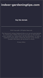 Mobile Screenshot of indoor-gardeningtips.com